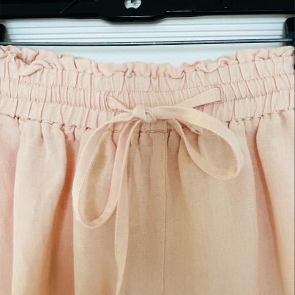 🌸 Shani Shemer Peach Linen Resort Set – Size M (NWOT) - Picture 16 of 16